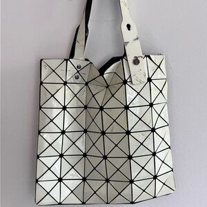 Issey Miake BAO BAO off-white Lucent tote